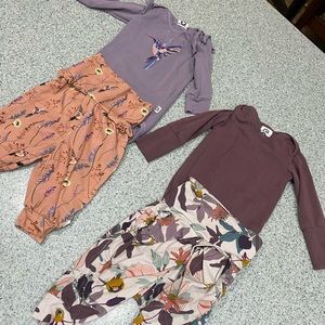 Musli coordinating outfits (4 piece bundle)